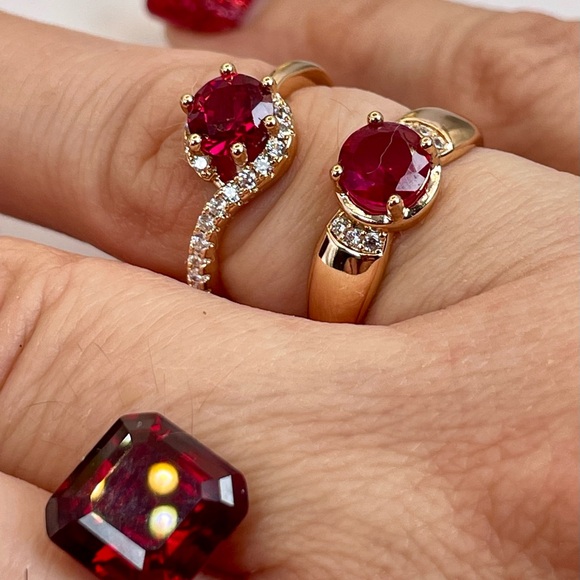PRIVATE LISTING Ruby Rings - Picture 15 of 17